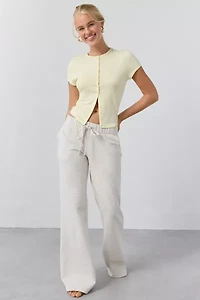 Out From Under Lived Knit Flare Sweatpant