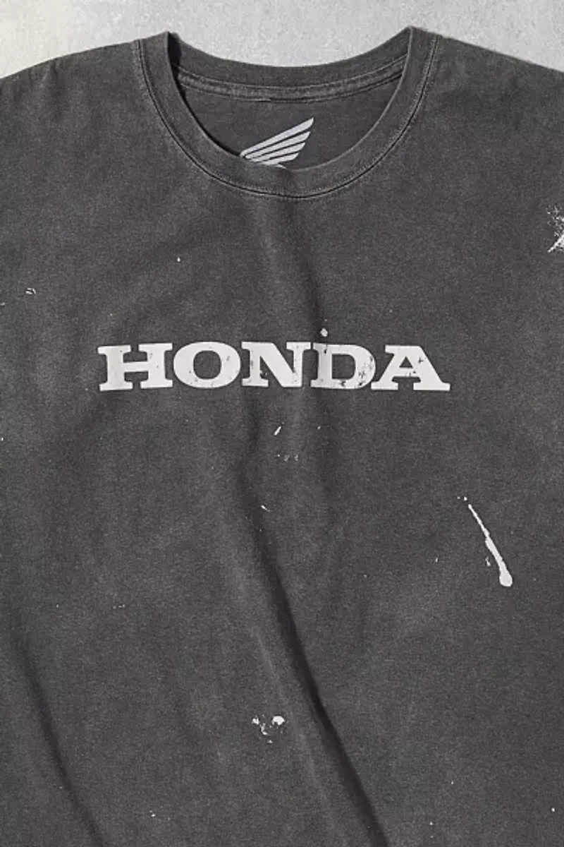 Honda Racing Team 98 Paint Splatter Graphic Tee