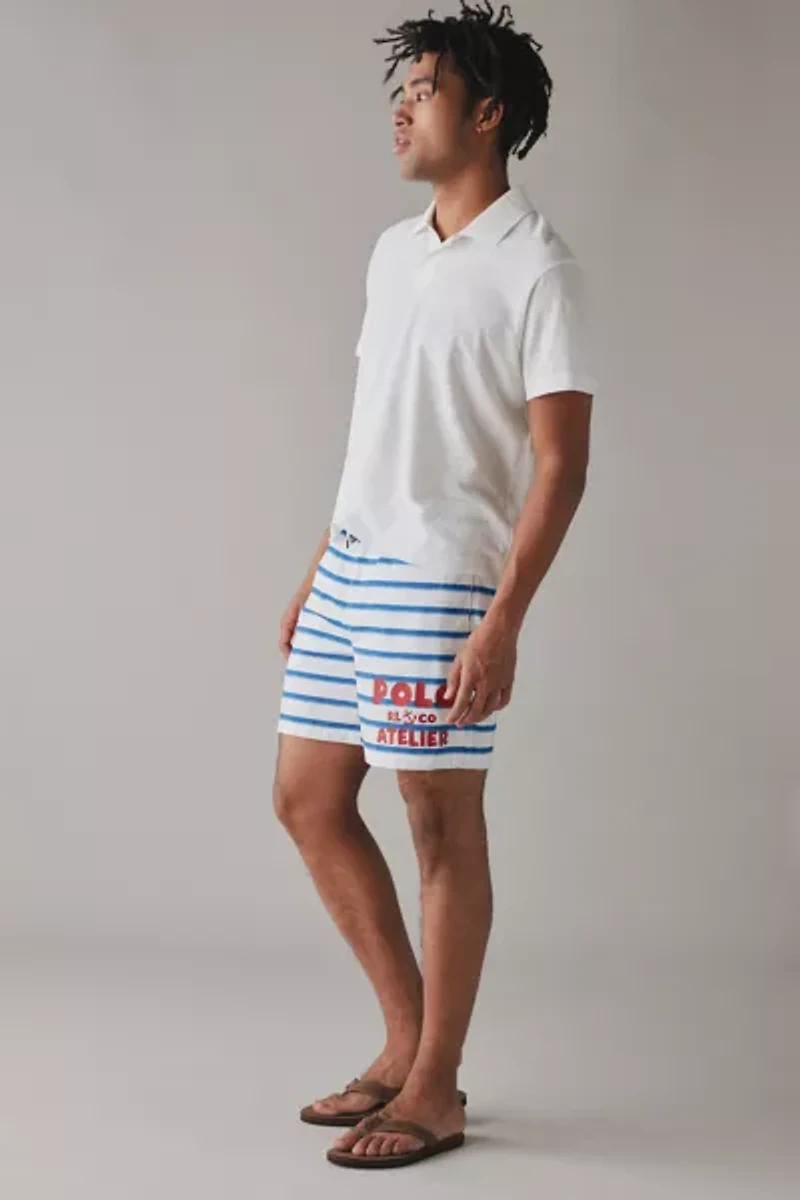 Polo Ralph Lauren Traveler Atelier Patterned Swim Short