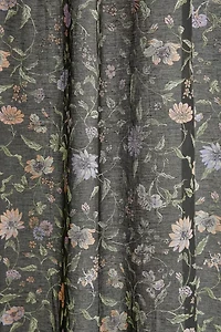 Ella Vine Floral Window Panel