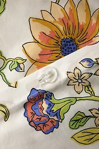 Ella Vine Floral Pattern Duvet Cover Set