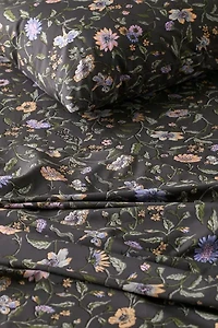 Ella Vine Floral Pattern Sheet Set