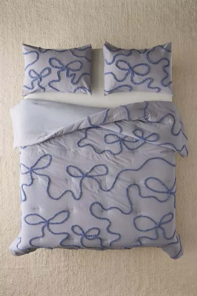 Wild Bows Tufted Cotton Comforter
