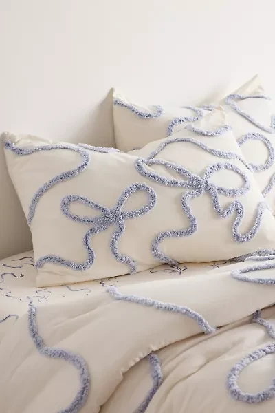 Wild Bows Tufted Sham Set