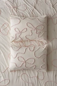 Wild Bows Tufted Sham Set