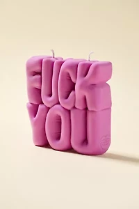Wavey Casa F*** You Puffy Candle