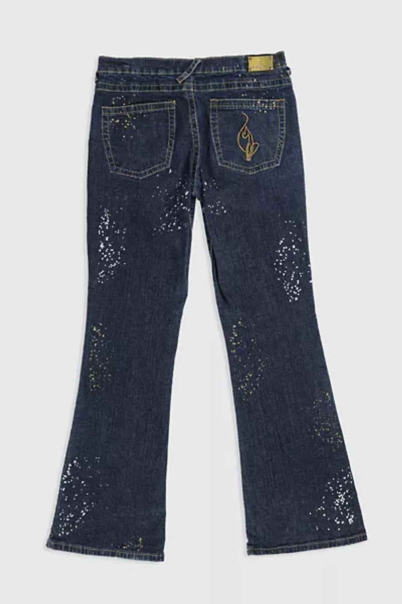 Deadstock Baby Phat Splatter Denim Pants