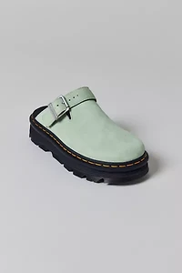 Dr. Martens Women's Zebzag Suede Platform Mule