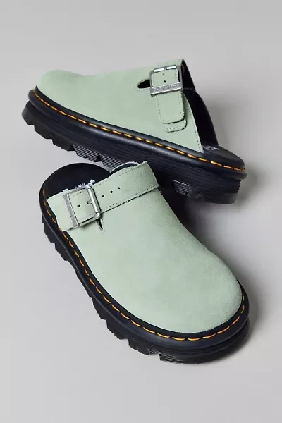 Dr. Martens Women's Zebzag Suede Platform Mule