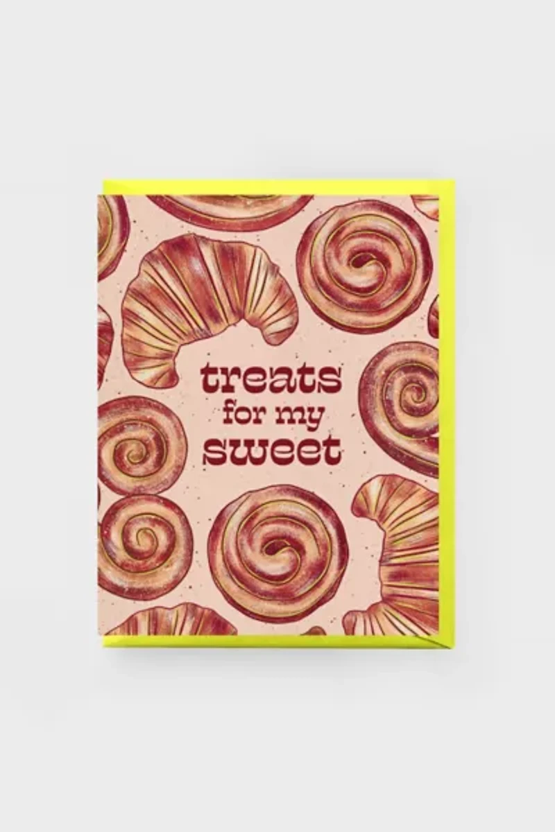 Boss Dotty Croissant Love Greeting Card