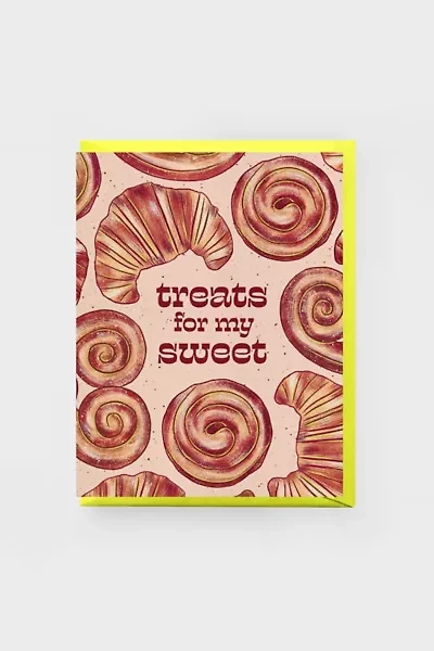 Boss Dotty Croissant Love Greeting Card