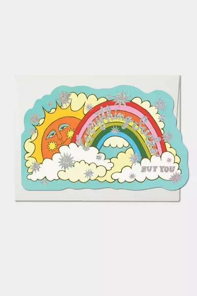 Red Cap Everything Sucks Love Greeting  Card