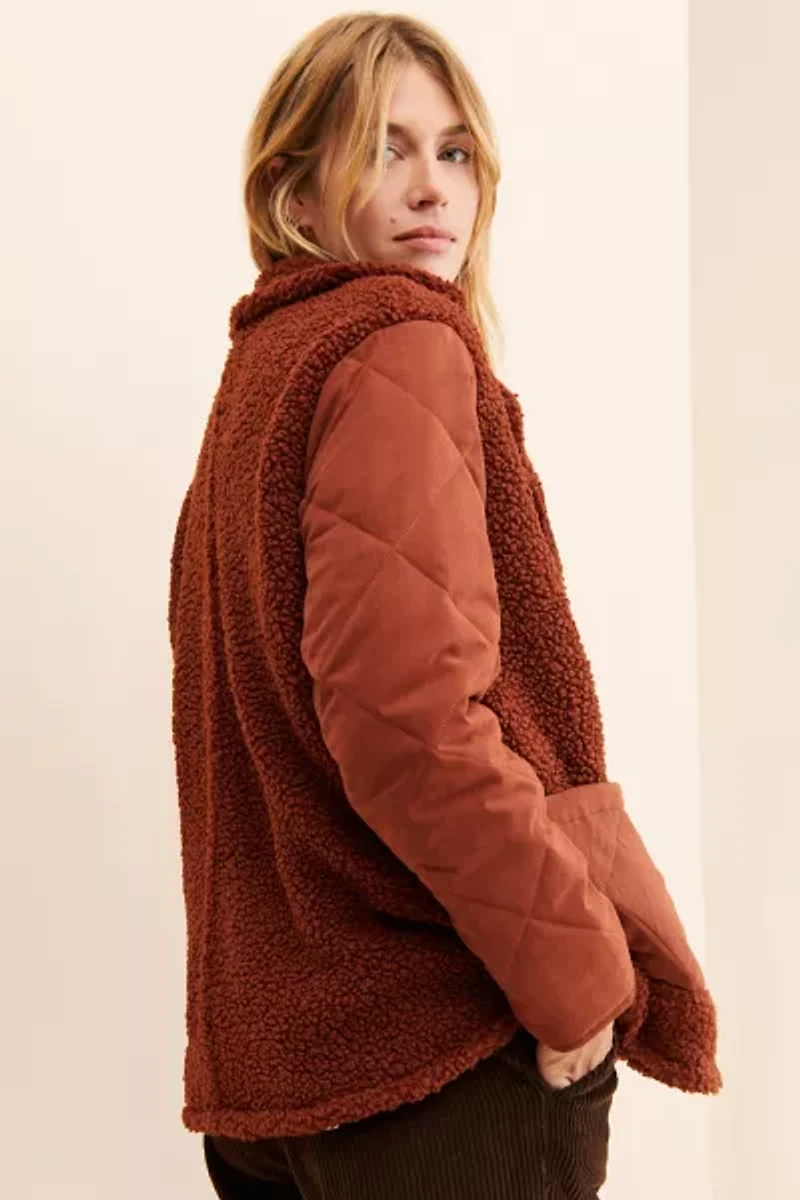 Sadie & Sage Best Days Quilted Jacket