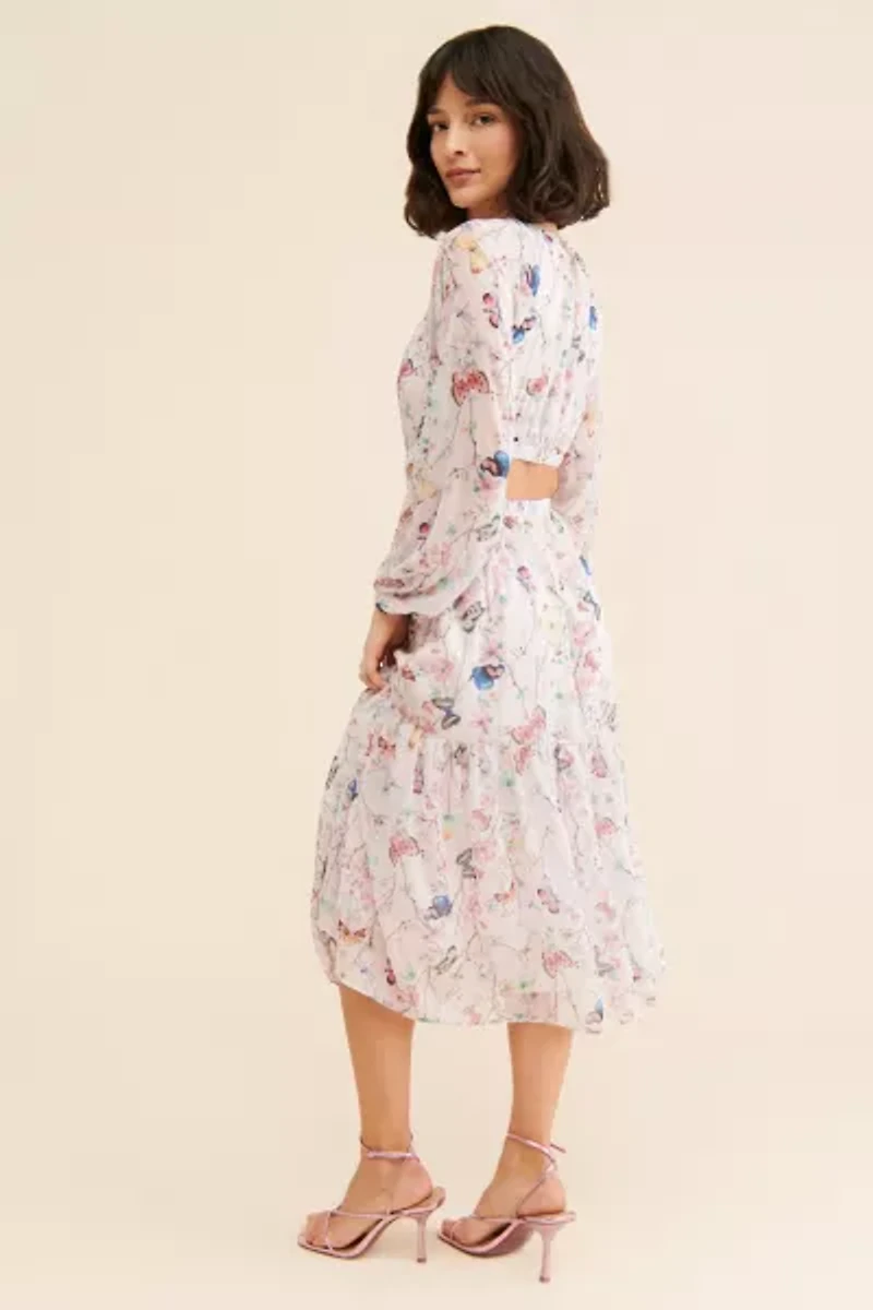 Steve Madden Cadi Cutout Midi Dress
