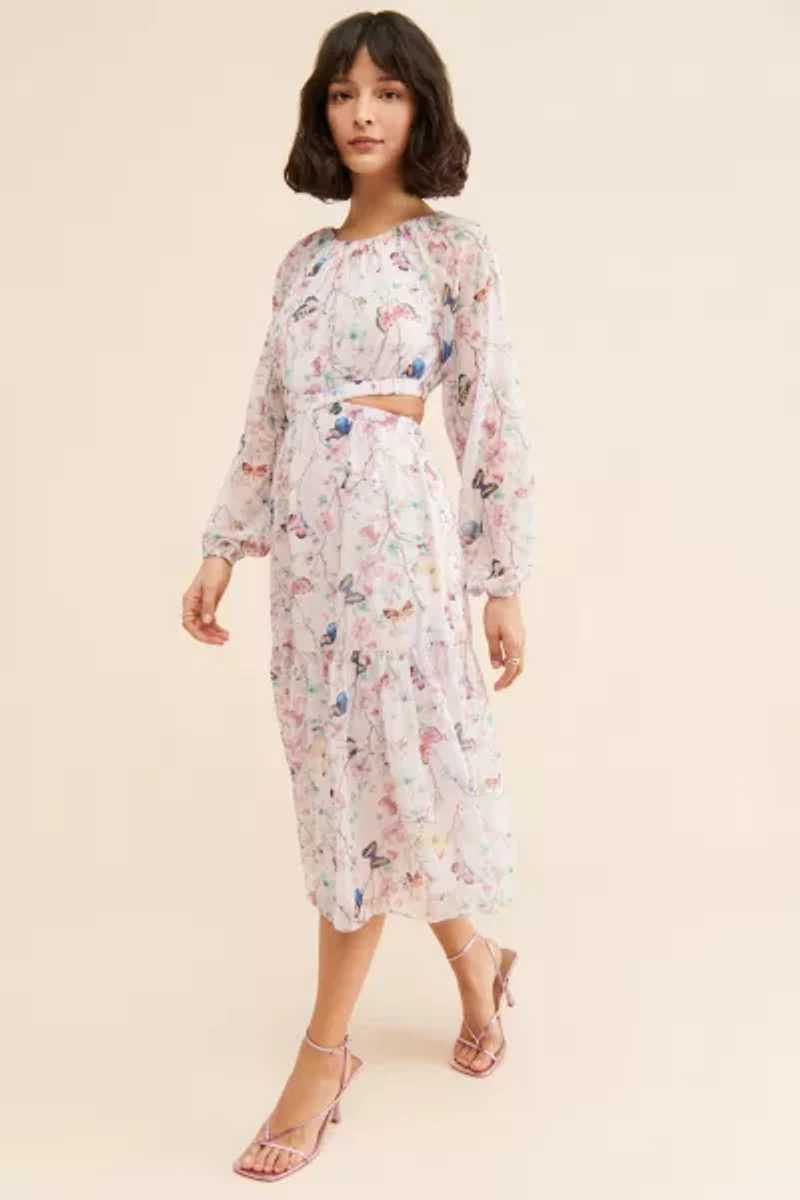 Steve Madden Cadi Cutout Midi Dress