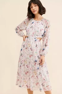 Steve Madden Cadi Cutout Midi Dress