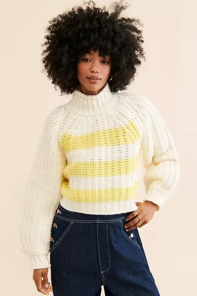 Wrangler Balloon Sleeve Knit Sweater