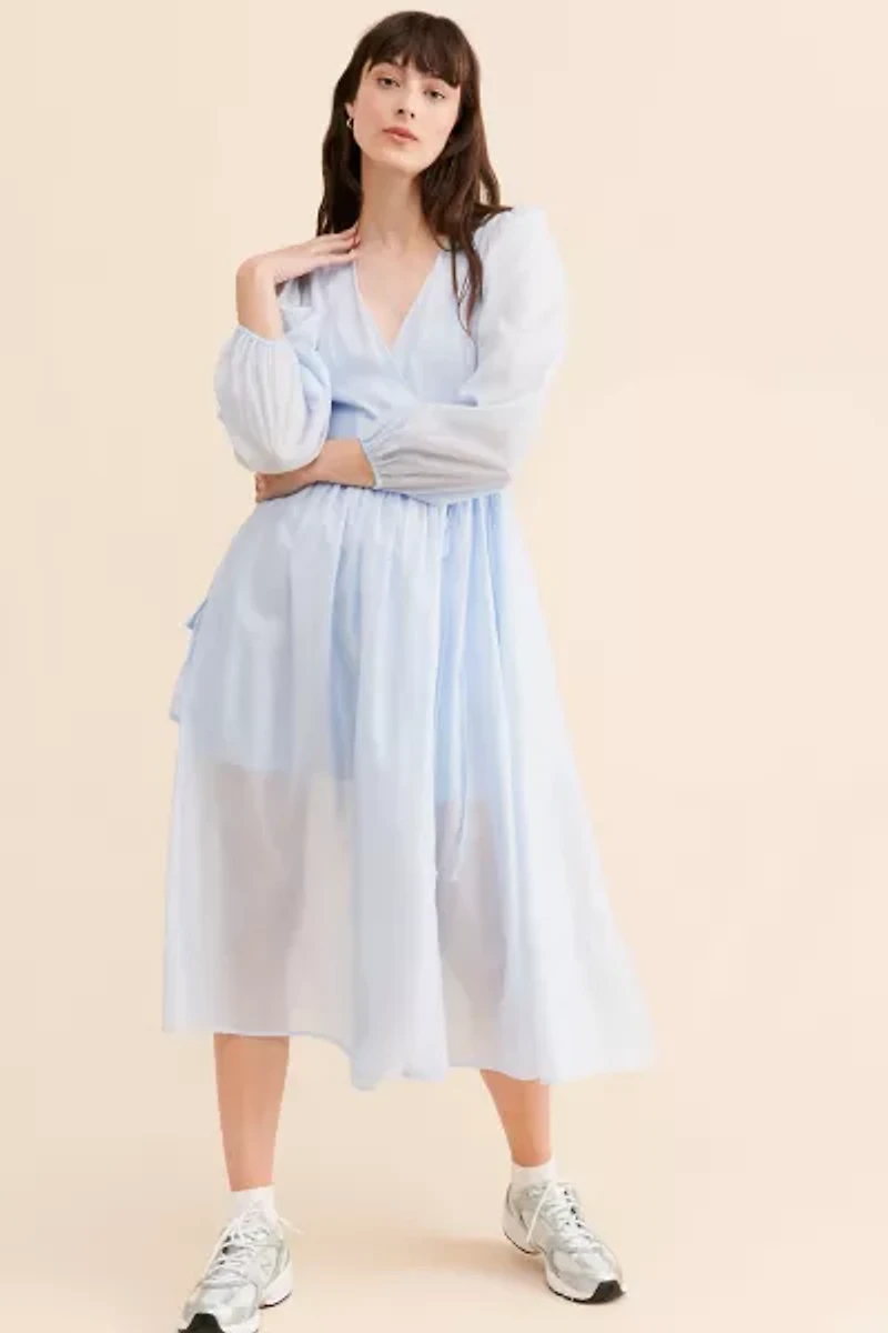 Ghospell Kenna Cargo Wrap Dress