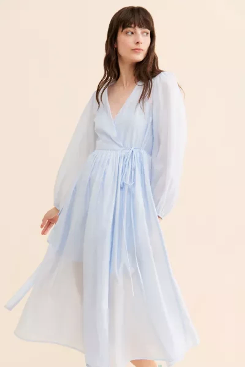 Ghospell Kenna Cargo Wrap Dress
