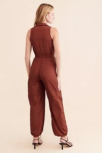 Rare London Balloon Sleeveless Jumpsuit