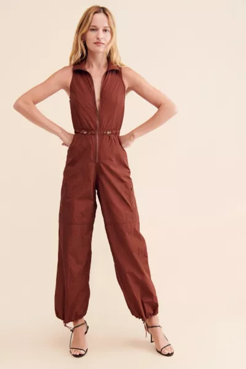 Rare London Balloon Sleeveless Jumpsuit