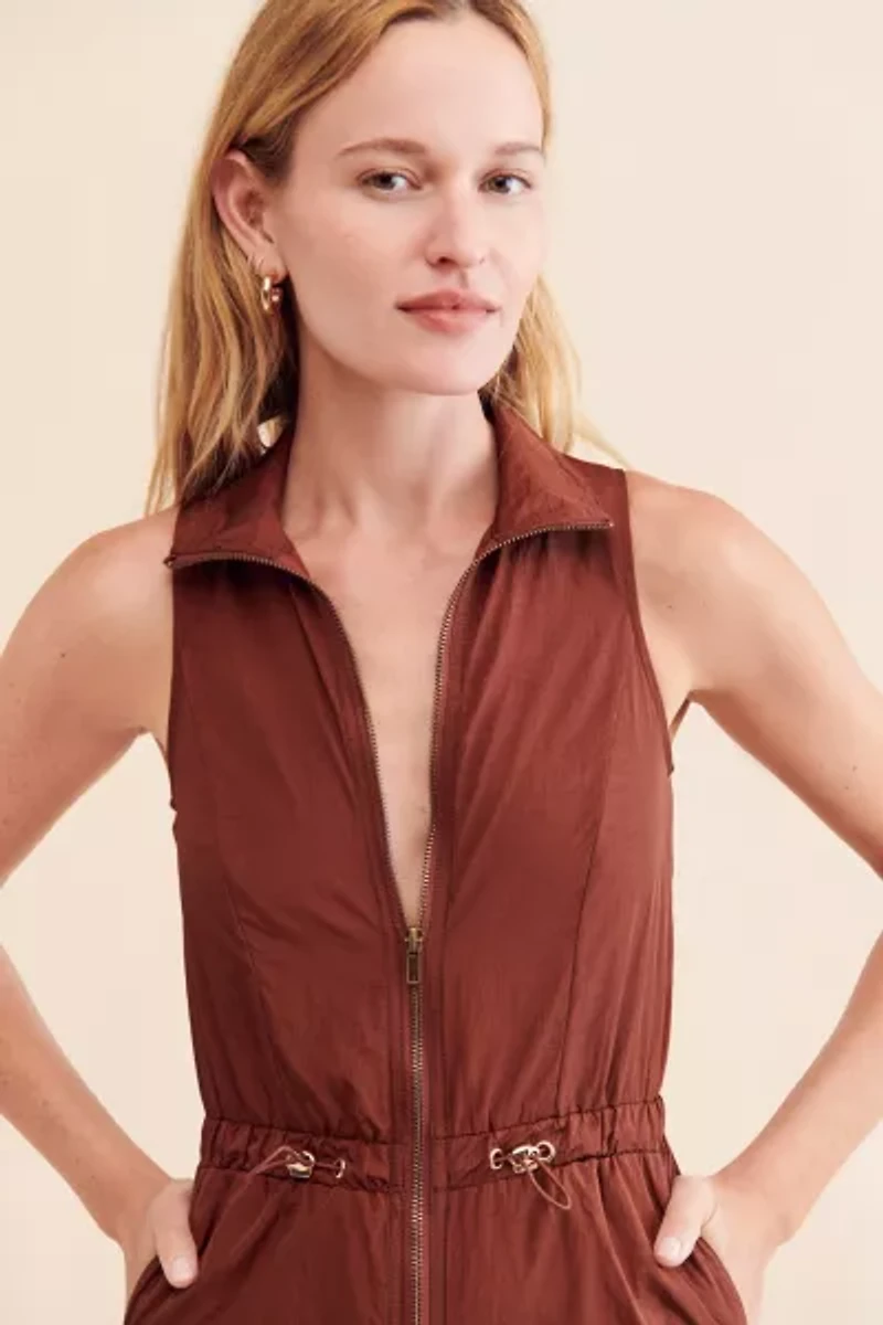 Rare London Balloon Sleeveless Jumpsuit