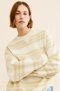Men's Skate Striped Crew Neck Sweatshirt