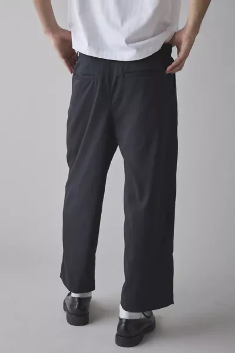 Standard Cloth Jason Cropped Pleated Trouser Pant