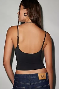 Out From Under Je T'aime Mesh Cropped Cami