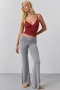 Out From Under Je T'aime Mesh Cropped Cami