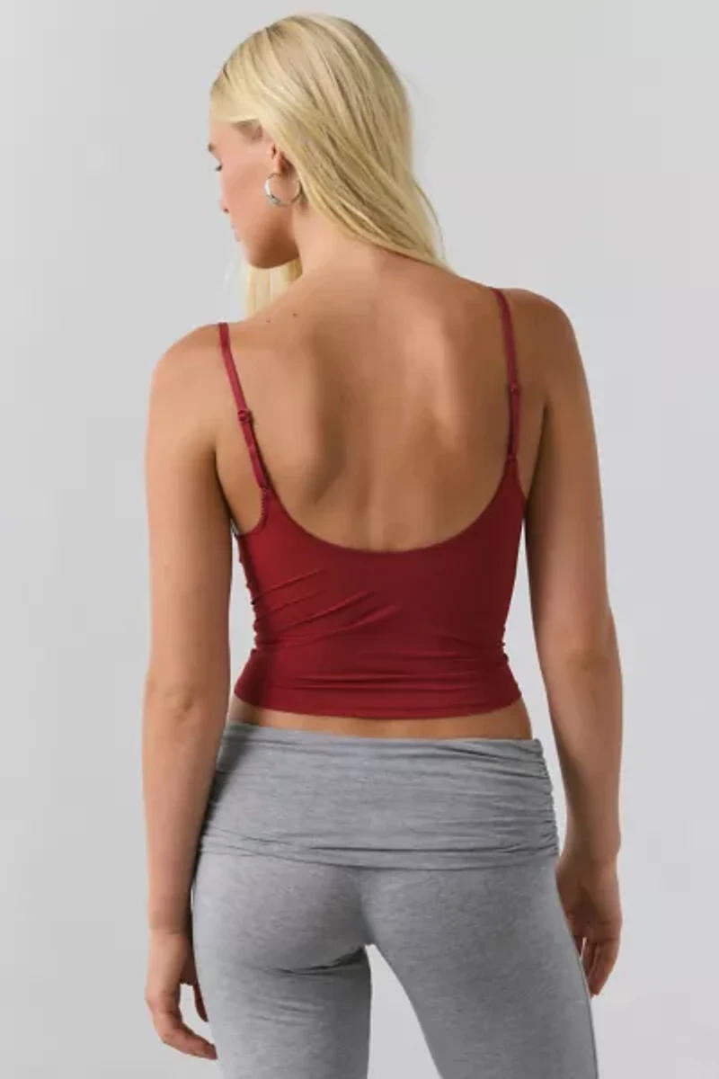 Out From Under Je T'aime Mesh Cropped Cami