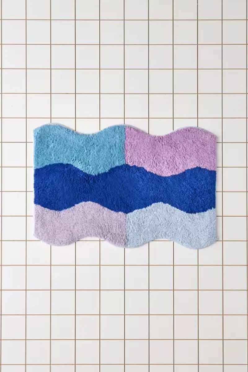 Everette Swirl Tufted Bath Mat