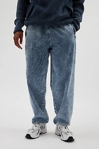 Diesel Lab-S2 Washed Denim Track Pants