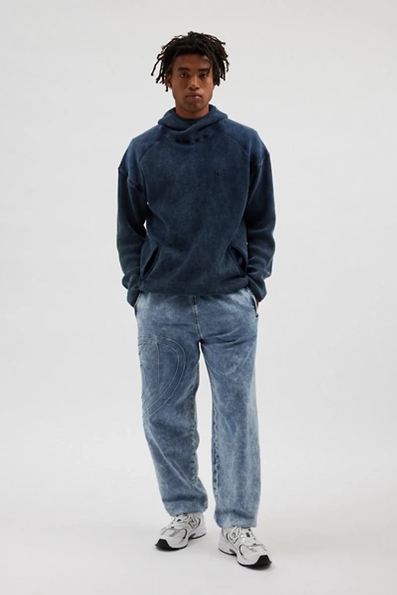 Diesel Lab-S2 Washed Denim Track Pants