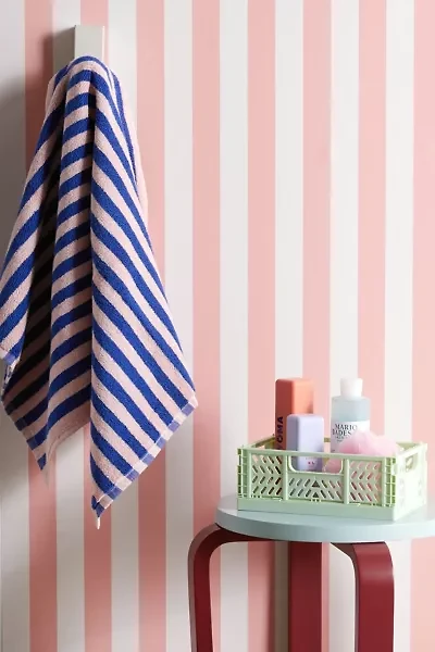 UO Home Cabana Striped Removable Wallpaper