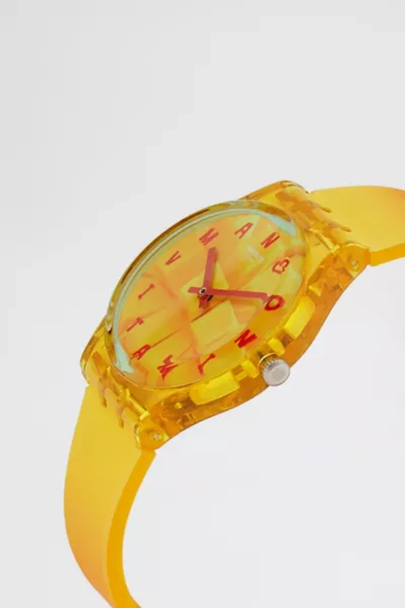 Swatch Coeur De Mangue Quartz Watch