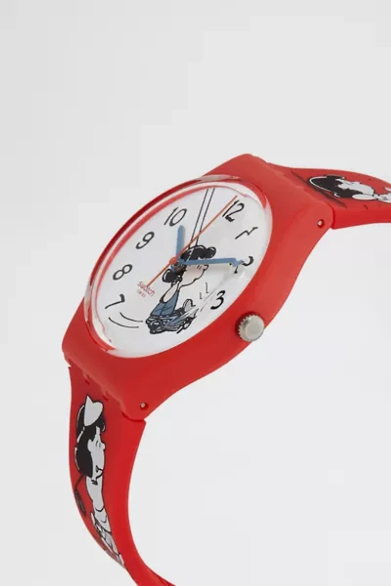 Swatch Peanuts Klunk Quartz Watch