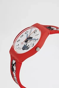 Swatch Peanuts Klunk Quartz Watch