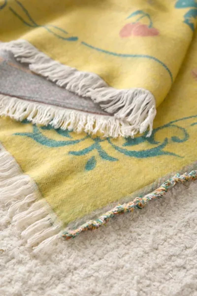 Emile Cozy Art Throw Blanket