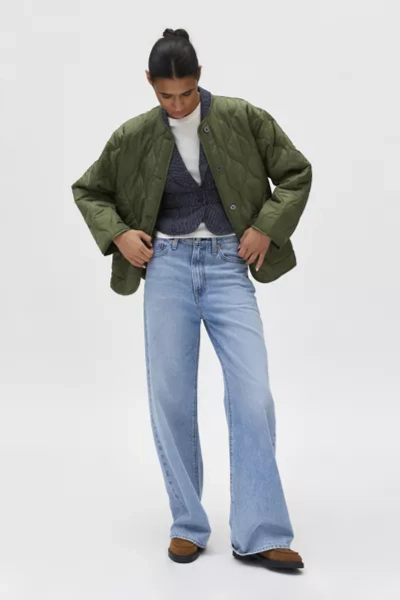 Obey Eden Embroidered Linear Jacket