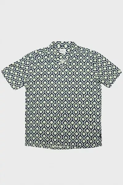 Ben Sherman Retro Geo Print Short Sleeve Shirt