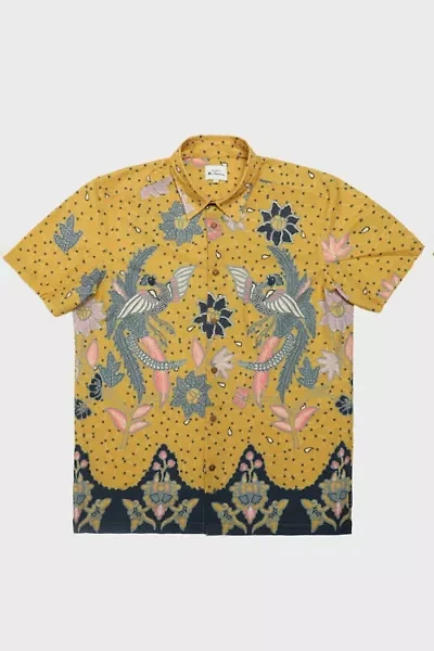 Ben Sherman Botanical Print Short Sleeve Shirt
