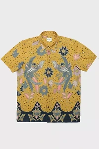 Ben Sherman Botanical Print Short Sleeve Shirt