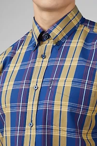 Ben Sherman Irregular Check Short Sleeve Shirt