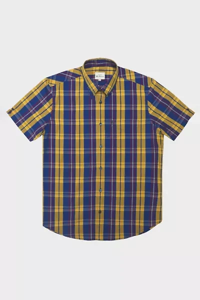 Ben Sherman Irregular Check Short Sleeve Shirt