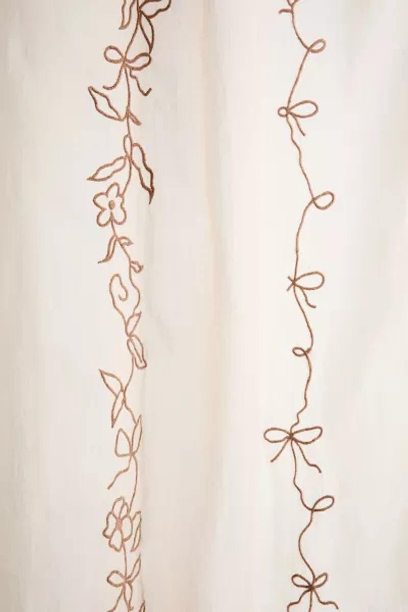 Rory Embroidered Chiffon Window Panel