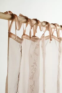 Rory Embroidered Chiffon Window Panel