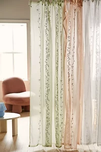 Rory Embroidered Chiffon Window Panel