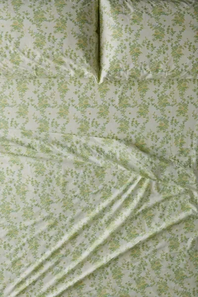 Vivian Toile Floral Sheet Set
