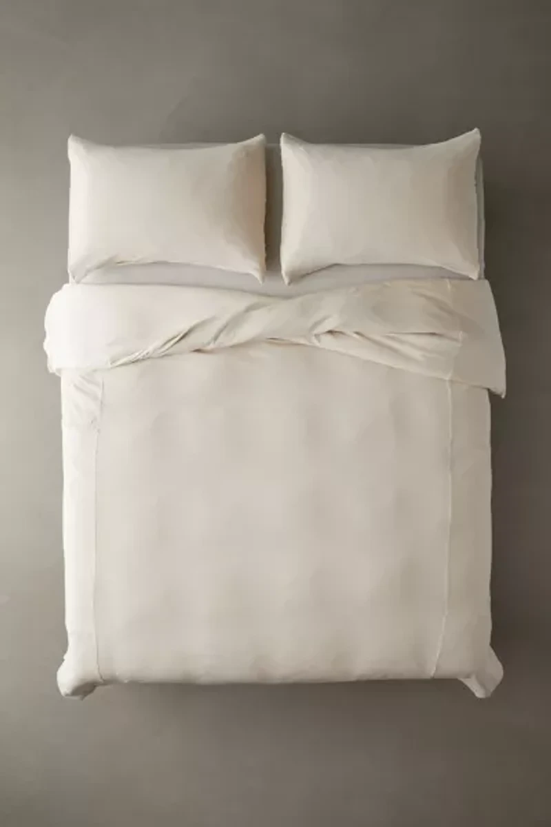 Logan Jersey Ribbed Duvet Cover